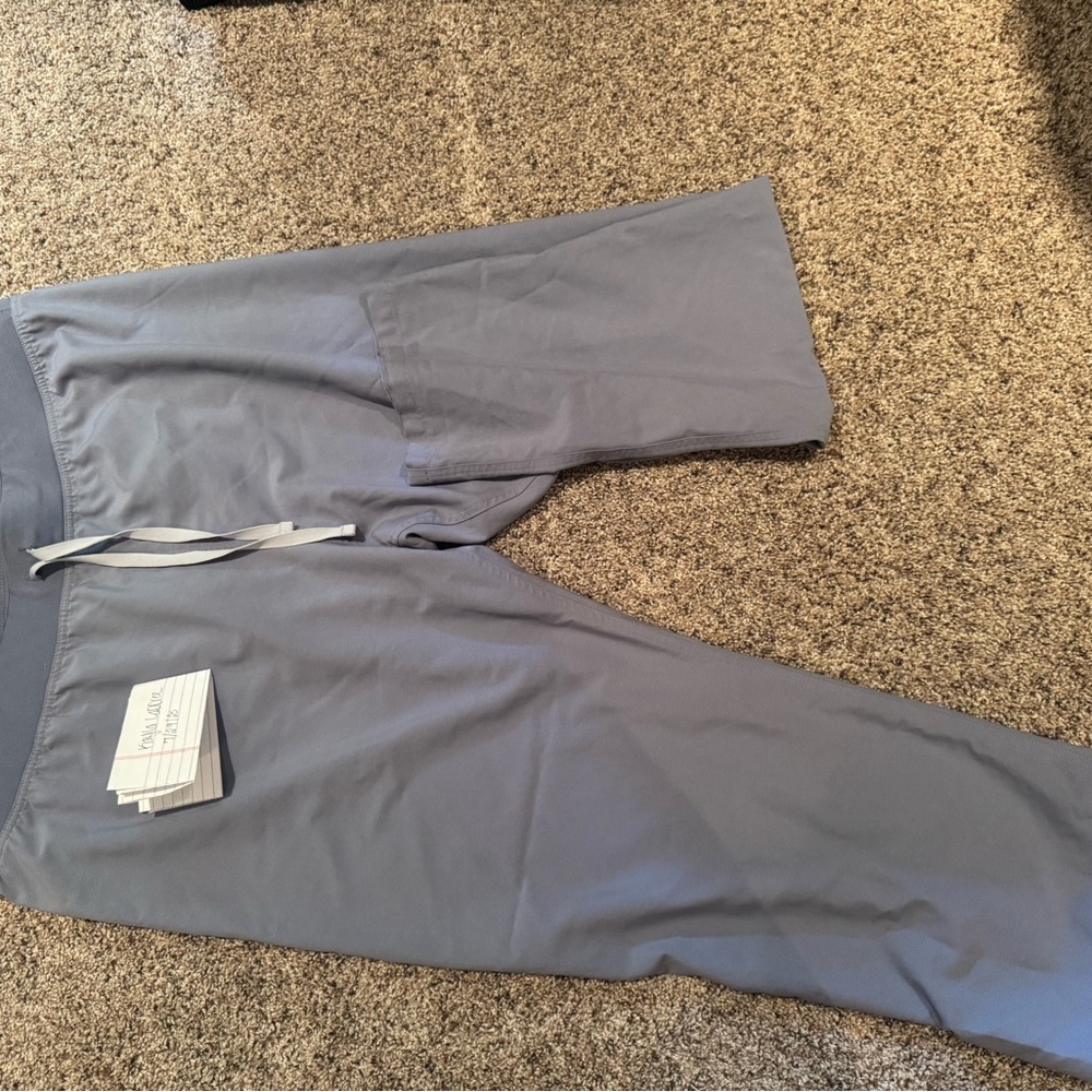 Figs Slate Blue Technical Pants